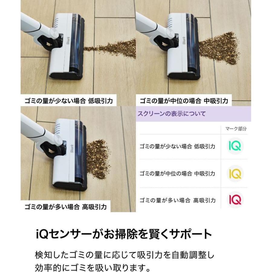 Shark（シャーク） 掃除機 コードレス スティッククリーナー EVOPOWER