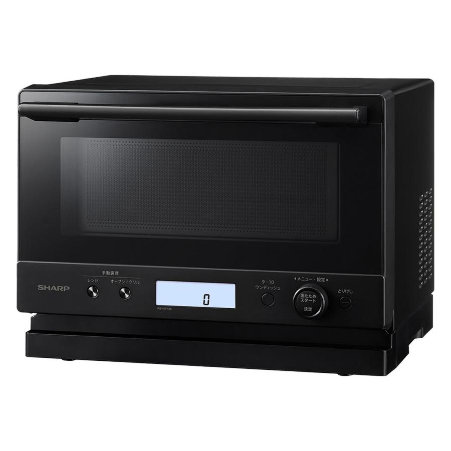 中古 SHARP シャープ オーブンレンジ ブラック 2024年製 SHARP（シャープ） オーブンレンジ PLAINLY ブラック 18L 1段調理
