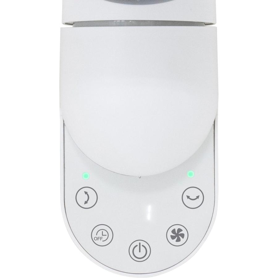 山善（YAMAZEN） 15cm 壁掛けサーキュレーター 上下・左右首振り