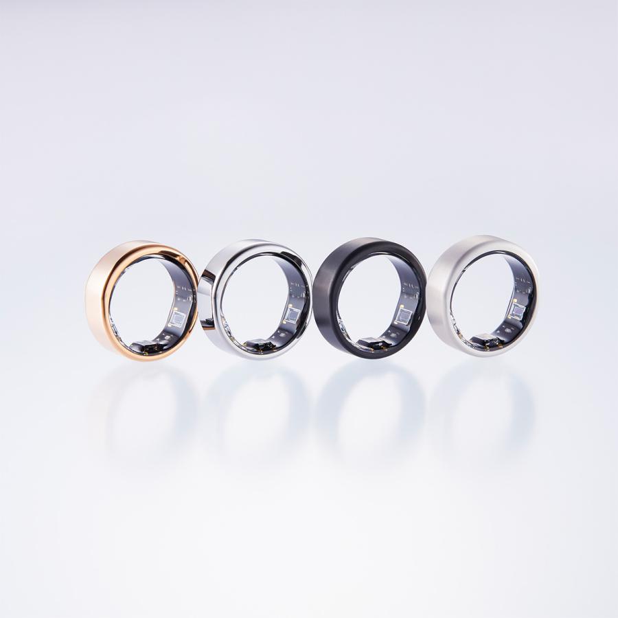 docomo select RING 1.1 18号マットシルバー スマートリング 健康管理 