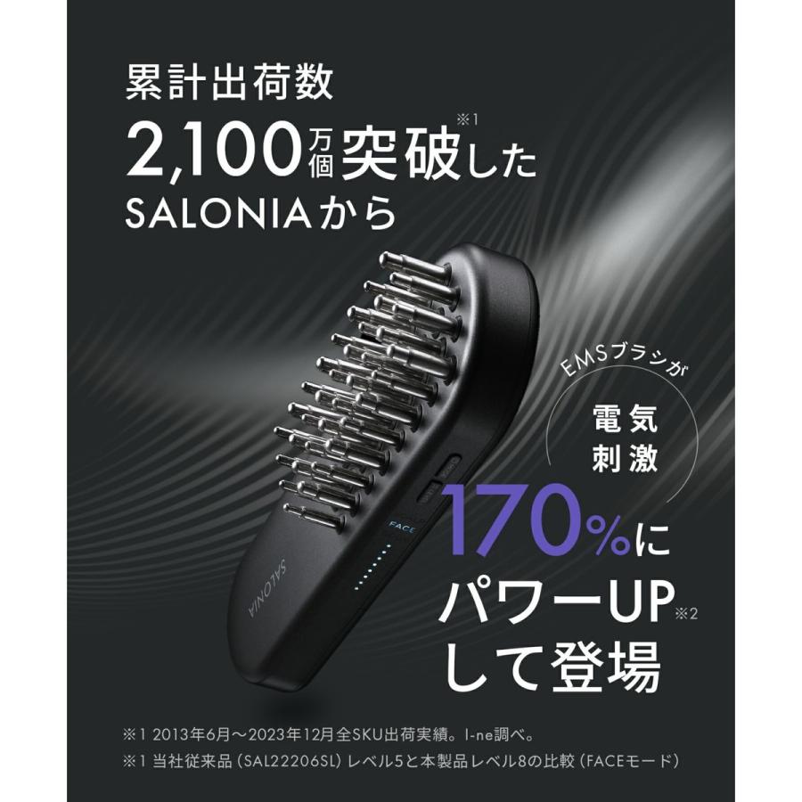 I-ne 【正規品】 サロニア EMSリフトブラシ 3Dケア 美顔器 最上位