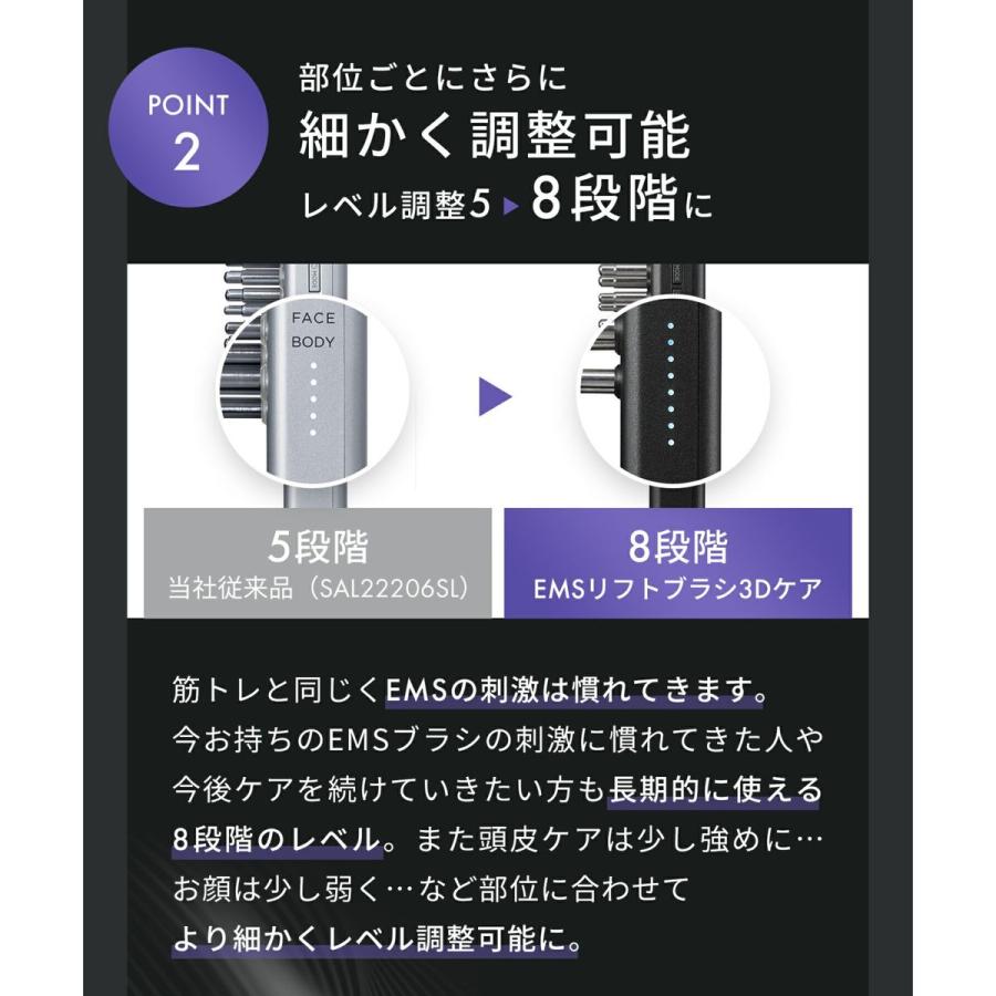 I-ne 【正規品】 サロニア EMSリフトブラシ 3Dケア 美顔器 最上位