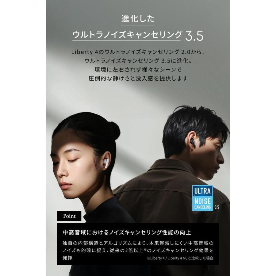 ANKER Soundcore Liberty 5 完全ワイヤレスイヤホン アプリコット