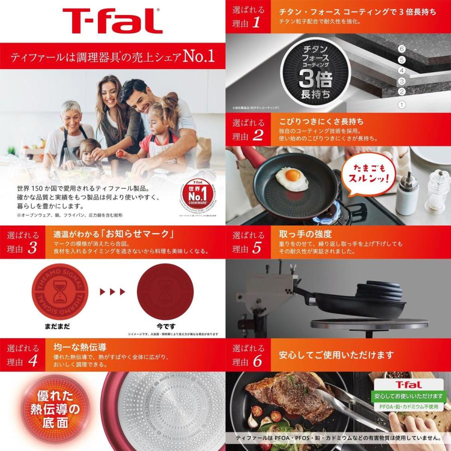 T-fal（ティファール） 【在庫処分特価】 50周年アニバーサリー 「IH