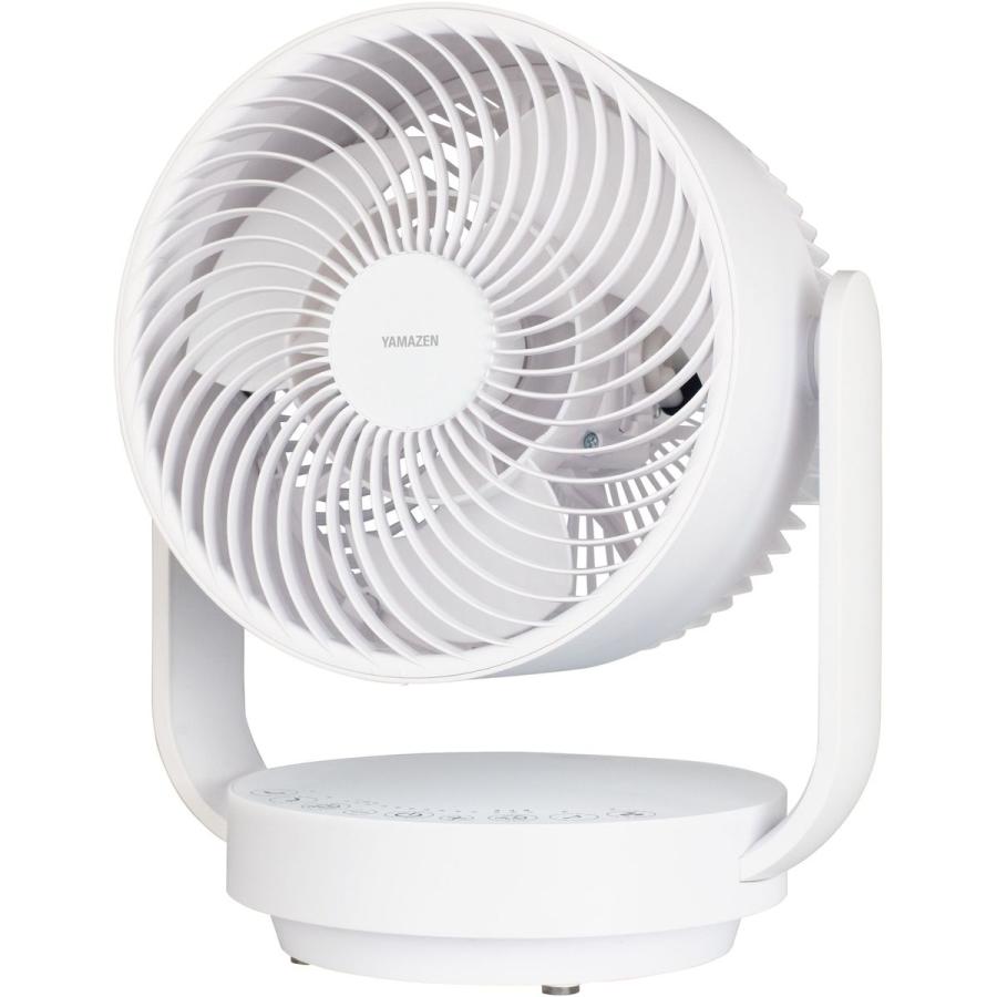 山善（YAMAZEN） 20cm DCサーキュレーター 全閉式モーター 防塵防水