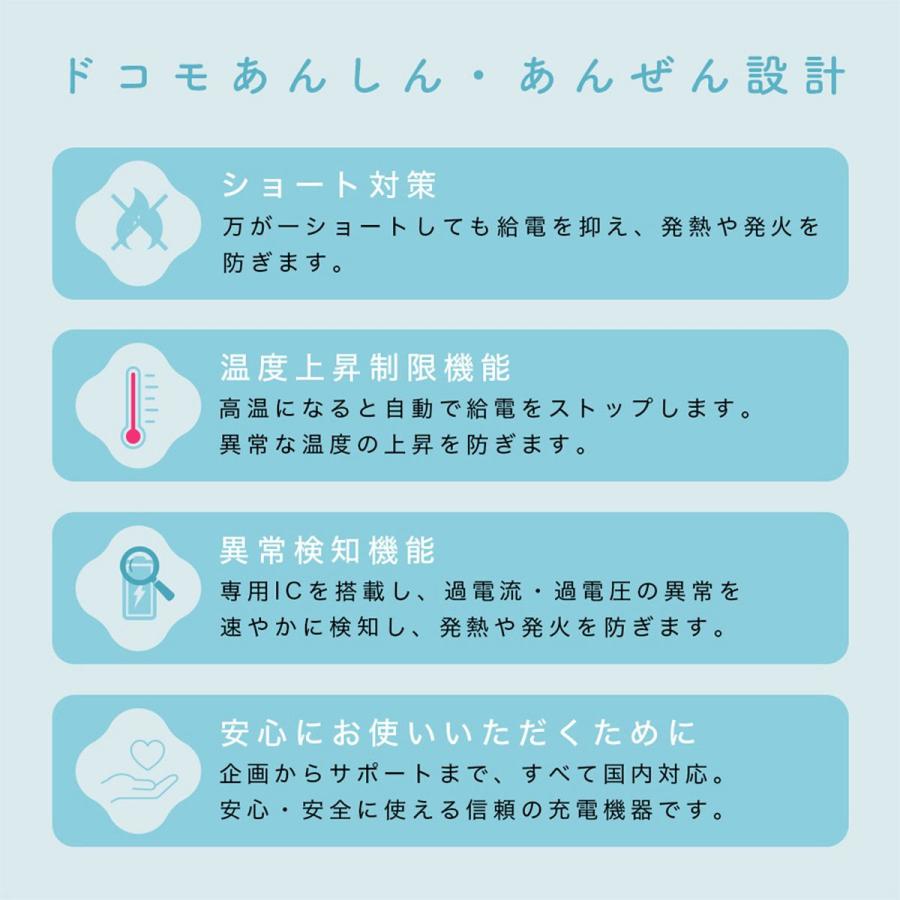ドコモ純正 ポケットチャージャー07M 10000mAh モバイルバッテリー ホワイト USB Type-C to C 25cm 急速充電 iPhone 16 Android コンパクト 残量表示 AMT39025 |  | 02
