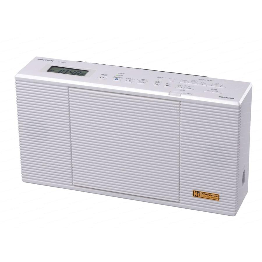 【新品未使用】TOSHIBA TY-AN2 Bluetoothラジオ TOSHIBA（東芝） CDラジオ Bluetooth CD/ラジオ ホワイト TY-AN2-W