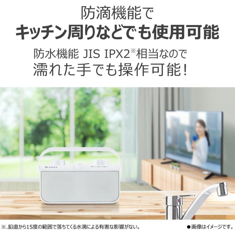 TOSHIBA（東芝） テレビ用スピーカー（ワイヤレス） AUREX 防滴仕様