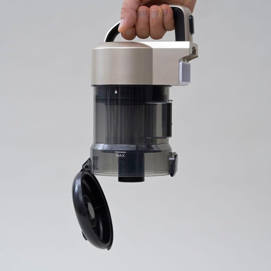 山善（YAMAZEN） サイクロン式掃除機 軽量3.0kg/ダストカップ水洗い