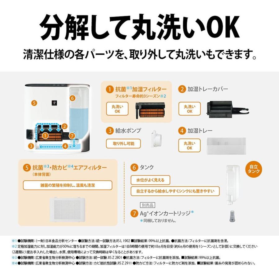 SHARP（シャープ） 加湿セラミックファンヒーター プラズマクラスター