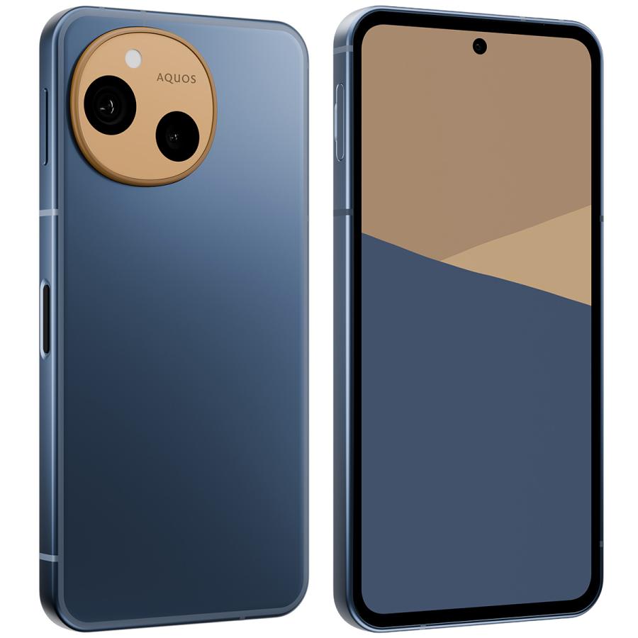 SHARP AQUOS sense10 8GB/256GBモデル デニムネイビー アクオス センス［SIMフリースマホ］ SH-M33B-Aの画像