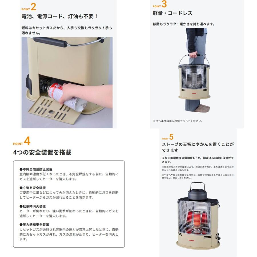 Iwatani（イワタニ） 岩谷産業 カセットガス ストーブ デカ暖III