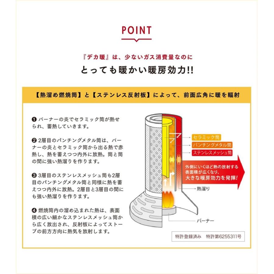 Iwatani（イワタニ） 岩谷産業 カセットガス ストーブ デカ暖III