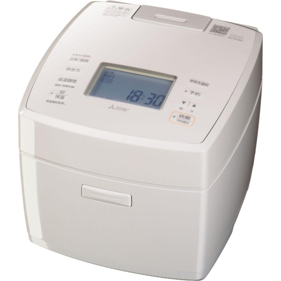 三菱電機 炊飯器 備長炭 炭炊釜 NJ-VP10H-W [白亜麻]の商品画像（Yahoo!ショッピング）