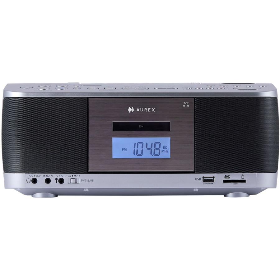 TOSHIBA（東芝） AUREX オーレックス SD/USB/CD ラジオ カセット