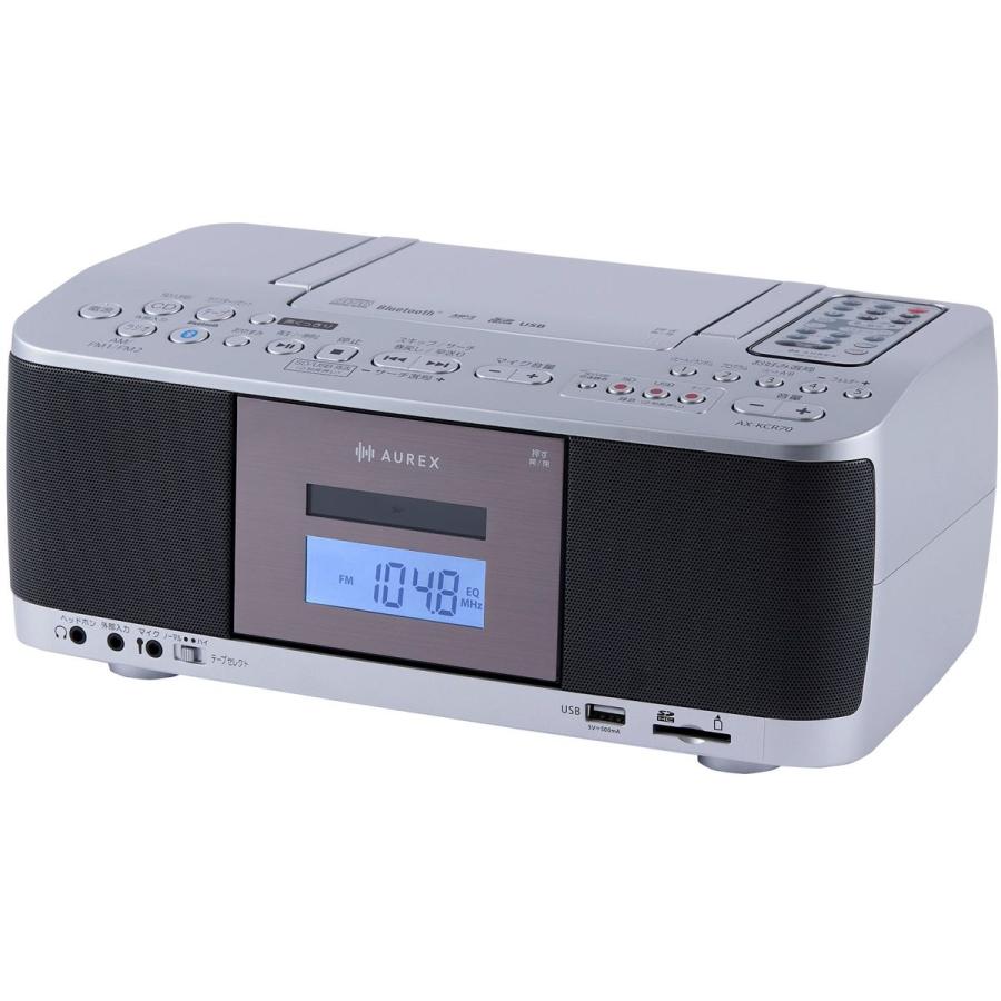 TOSHIBA（東芝） AUREX オーレックス SD/USB/CD ラジオ カセット