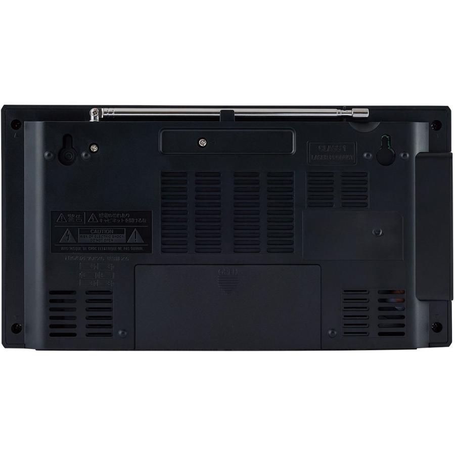 TOSHIBA（東芝） AUREX オーレックス CDラジオ ブラック Bluetooth対応