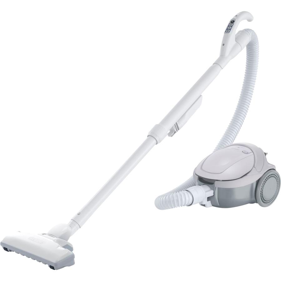 日立（HITACHI） 紙パック式クリーナー ライトグレー 掃除機 軽量2.6kg