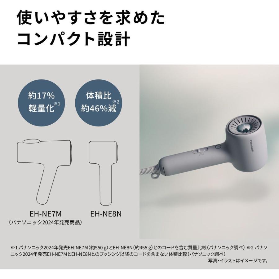 Panasonic（パナソニック） ヘアードライヤー イオニティ モダングレー