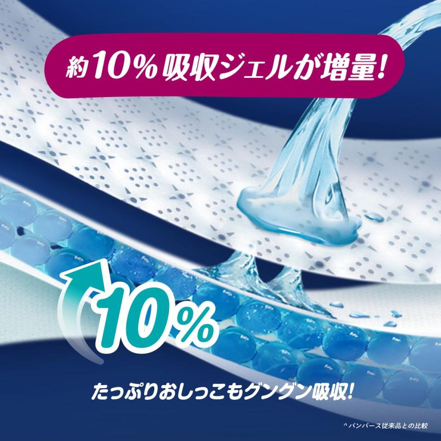 P&G パンパース おむつ おやすみパンツ 夜用 パンツ スーパービッグサイズ(18-35kg) 80枚(20枚×4パック) 4987176238481の画像