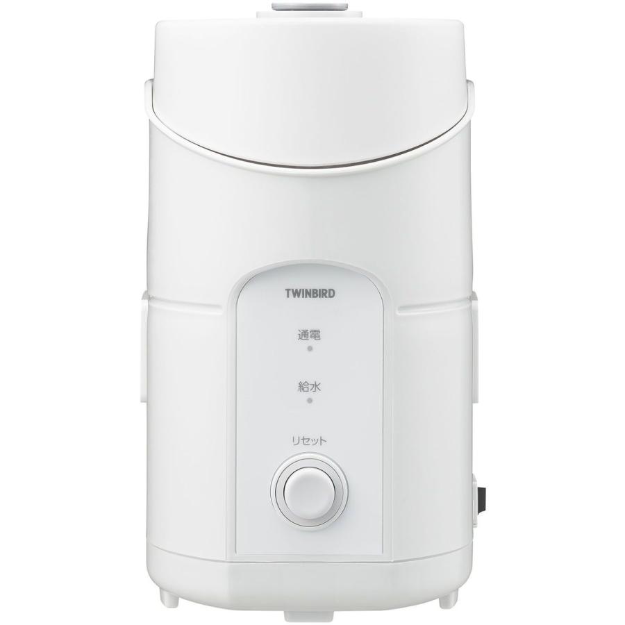 ツインバード（TWINBIRD） スチーム式パーソナル加湿器 加湿量150ml/h