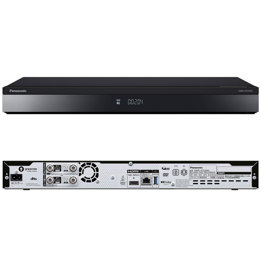Panasonic（パナソニック） ブルーレイディスクレコーダー DMR-4TS204S