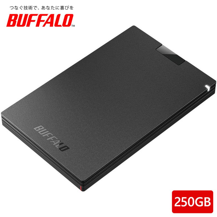 BUFFALO（バッファロー） ［在庫限り］外付けSSD ポータブル USB3.2
