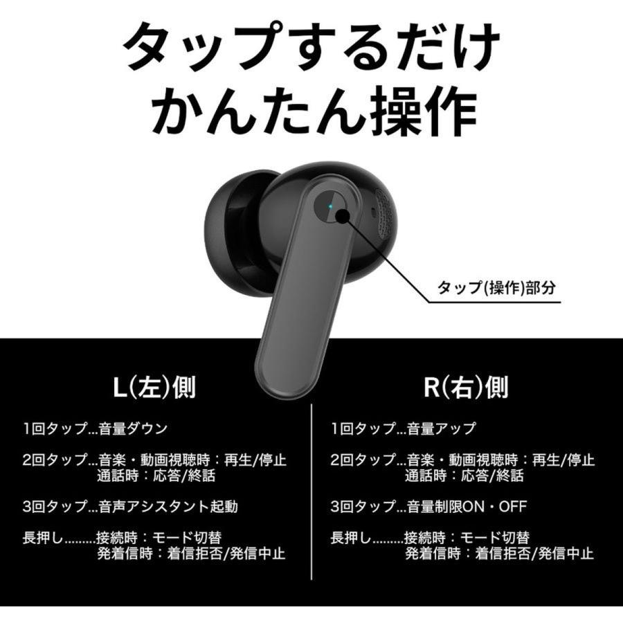 コネクシオ docomo select ワイヤレスイヤホン MEES M4 Pro ブラック