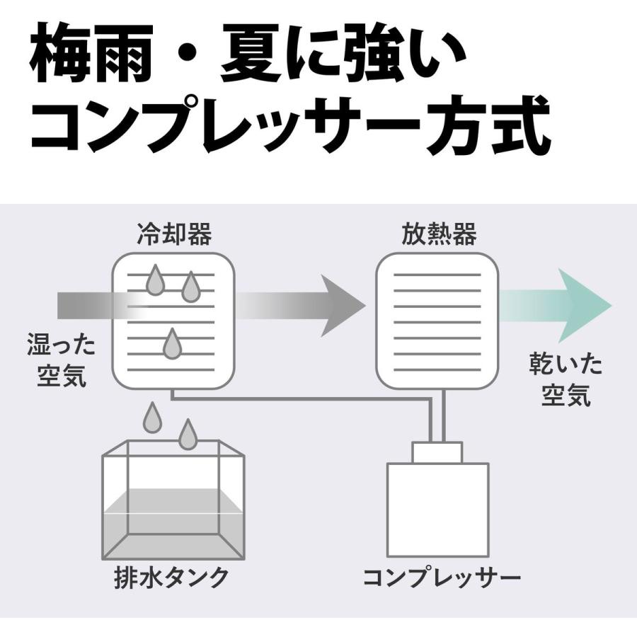 SHARP（シャープ） 衣類乾燥 除湿機 コンプレッサー方式 ハイパワー