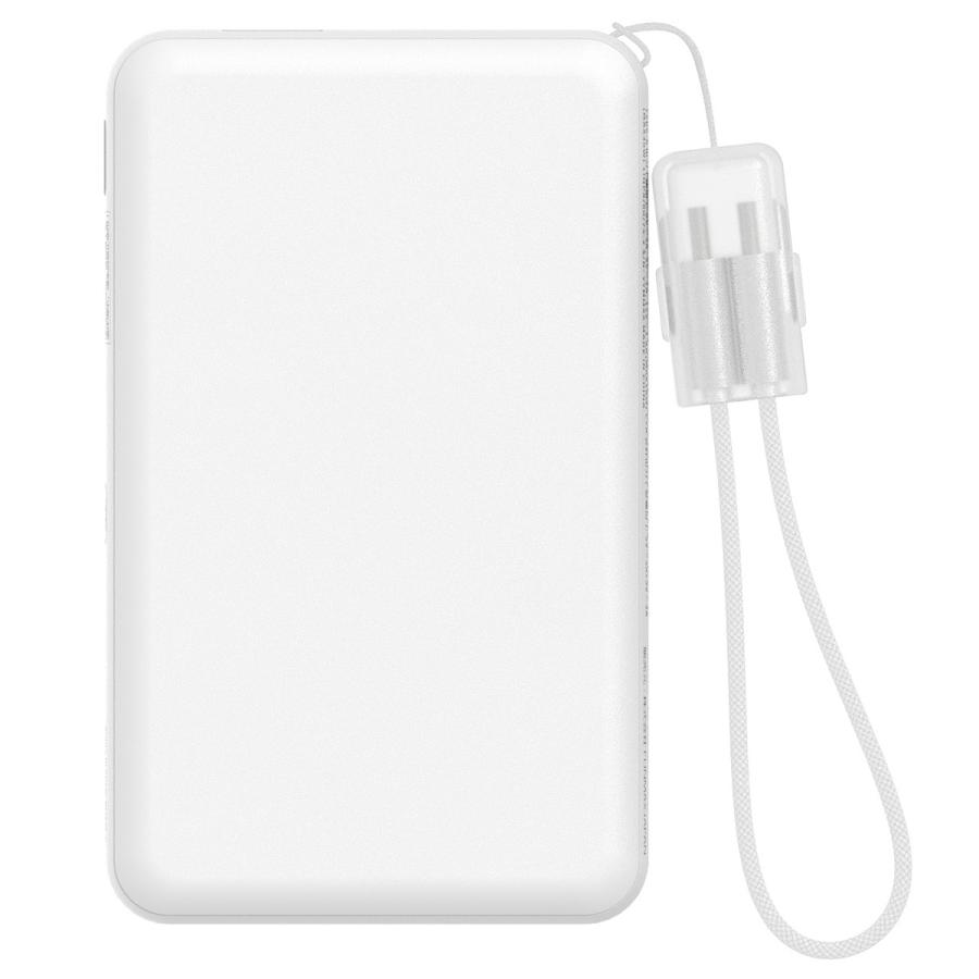 ドコモ純正 準固体モバイルバッテリー01M ホワイト 10000mAh 急速充電