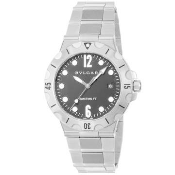 【予約販売品】 BVLGARI ■メンズ ディアゴノ ブラック DP41BSSSD 腕時計