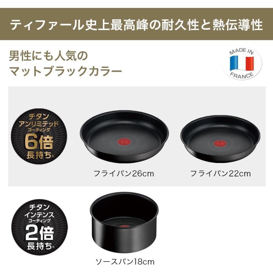 ティファール　 鍋フライパンセット 6点　アンリミテッド　新品未使用　未開封 ティファールフライパン セット 6点セット」の人気商品一覧