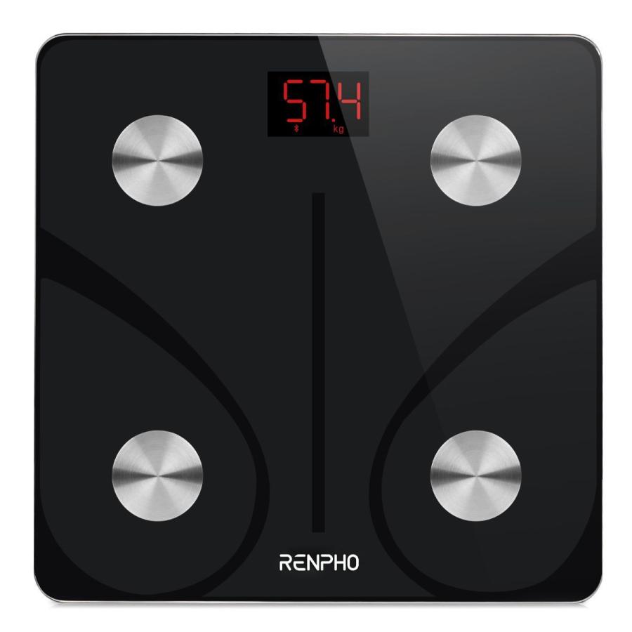 RENPHO デジタル体組成計 体重計 アプリ連動/Bluetooth 高精度 ブラック ES-CS20M｜hikaritv｜02