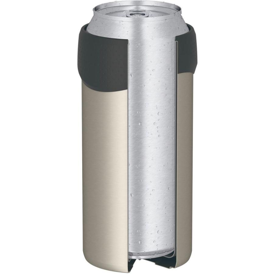 サーモス THERMOS 保冷缶ホルダー ステンレスマット 350・500mL缶対応 真空断熱 保温保冷 JDU-500-SMT｜hikaritv｜04