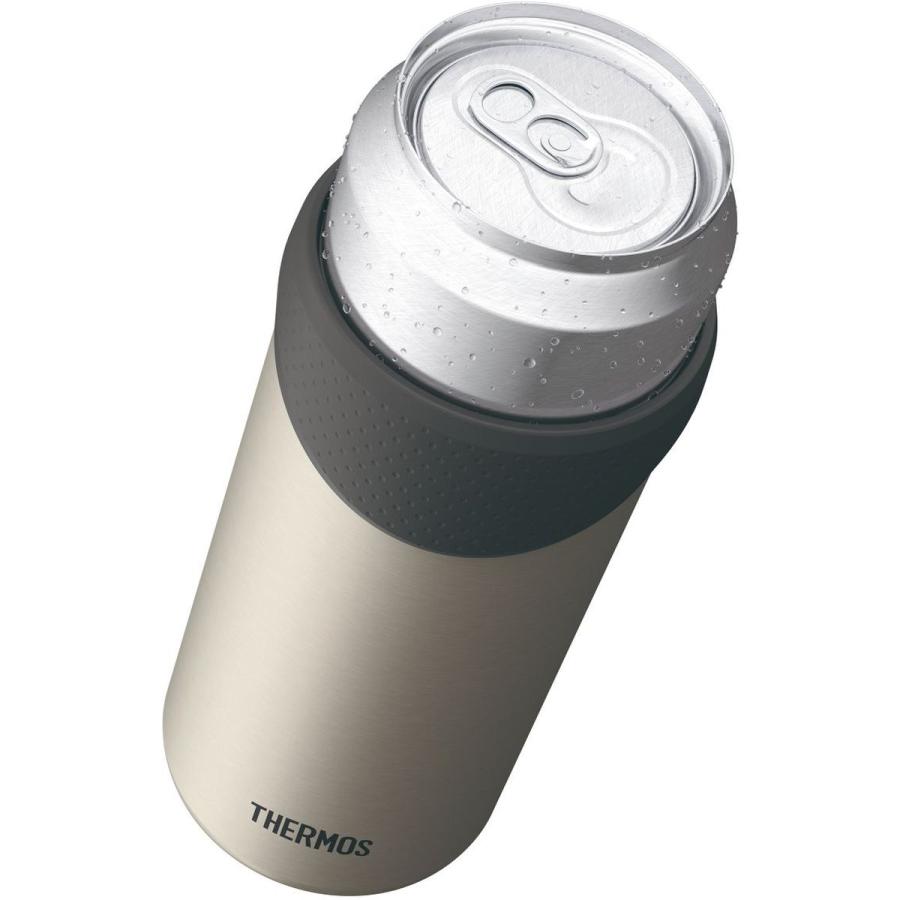 サーモス THERMOS 保冷缶ホルダー ステンレスマット 350・500mL缶対応 真空断熱 保温保冷 JDU-500-SMT｜hikaritv｜05