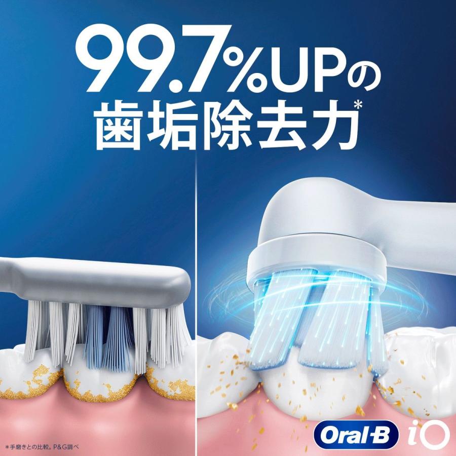 BRAUN ブラウン オーラルB iO2 電動歯ブラシ 替えブラシ1本付 3 BRAUN ブラウン オーラルB iO2 電動歯ブラシ 替えブラシ1本付 3