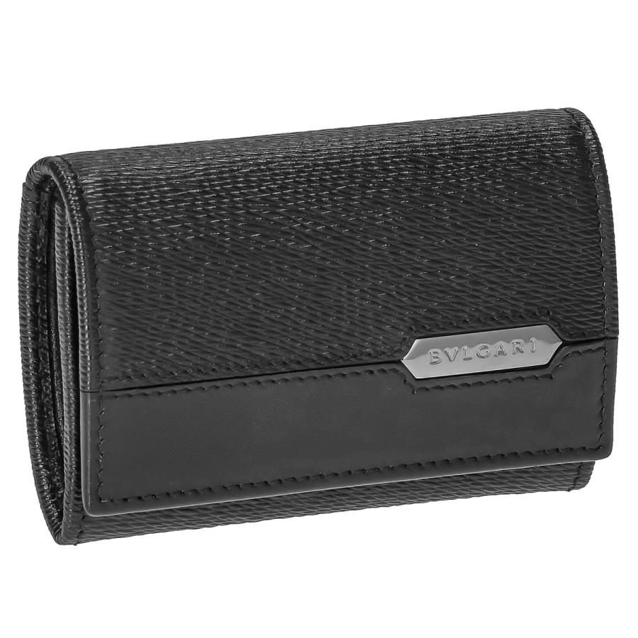 【新品未使用】ブルガリ　小銭入れ 288489 Black BVLGARI(ブルガリ) メンズ 小銭入れ カーフレザー BLACK 288489BLK