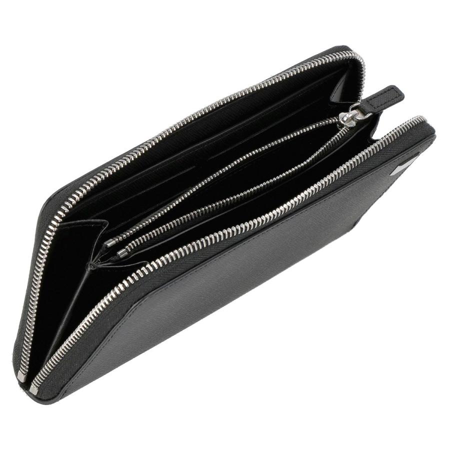 dunhill(ダンヒル) メンズ 長財布(ラウンドファスナー) ブラック