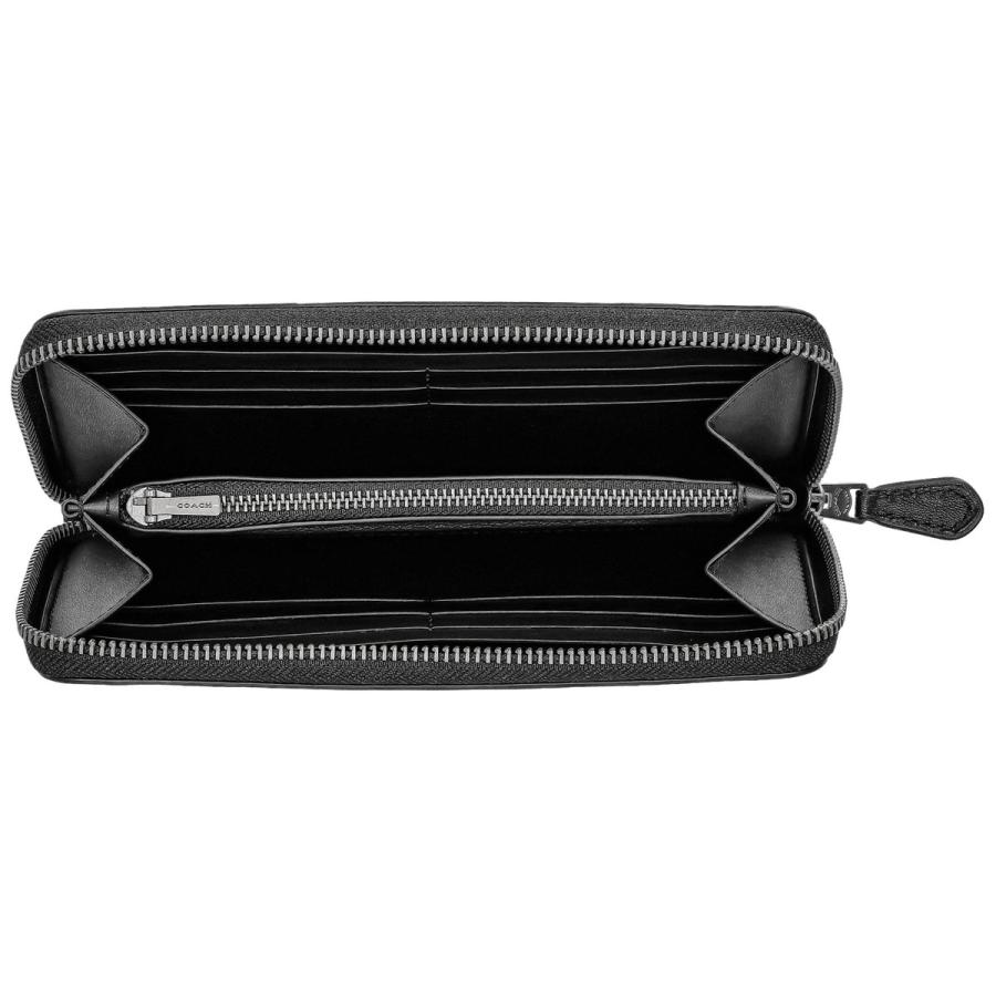 COACH(コーチ) ユニセックス 長財布(ラウンドファスナー) QB/BK CE551