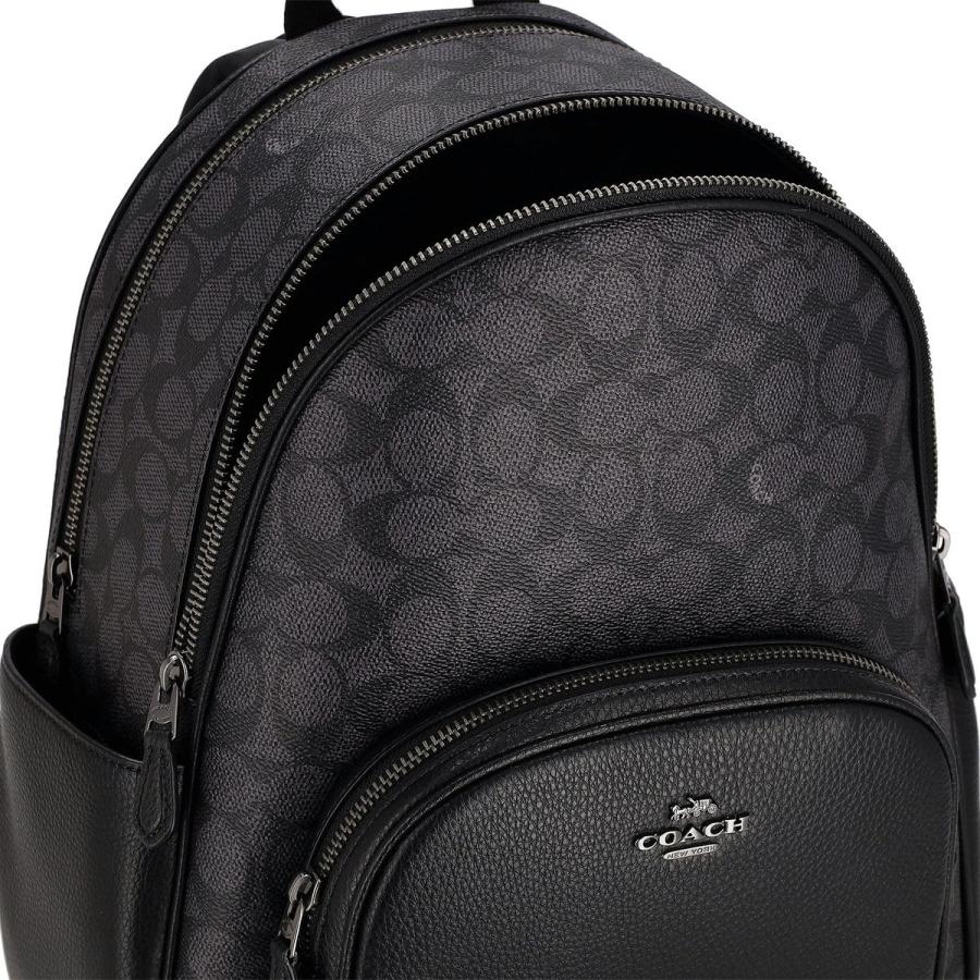 美品】コーチ イーサン リュックサック レザー 2室 A4可 ネイビー