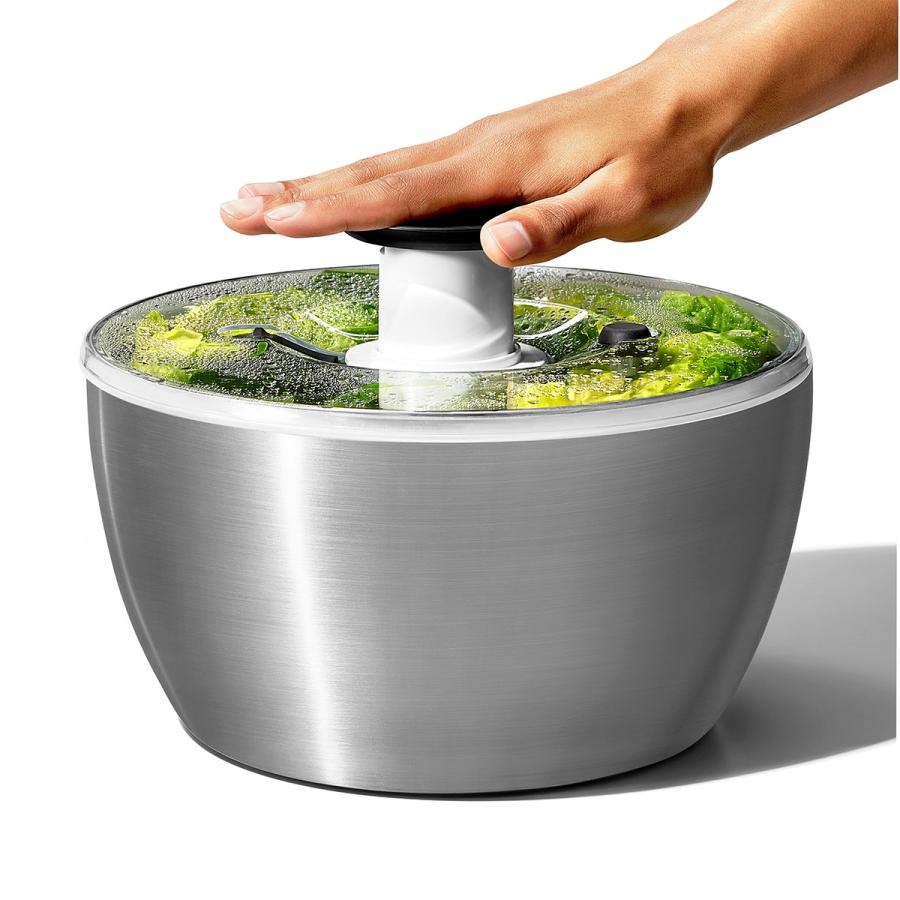 OXO オクソー ステンレス サラダスピナー 1071497 調理器具
