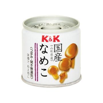 K&K  国産  なめこ水煮  缶詰  x  6｜hikaritv