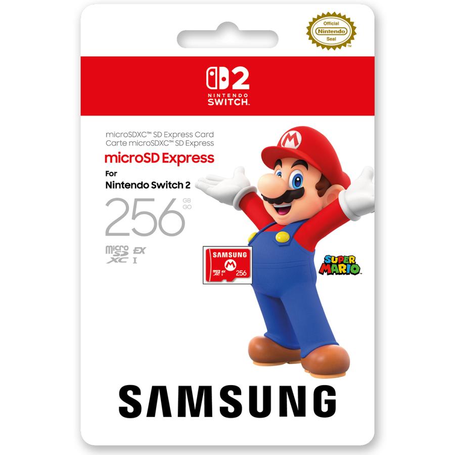 Samsung microSD Express Card 256GB for Nintendo Switch 2 BEE-A-SD01B