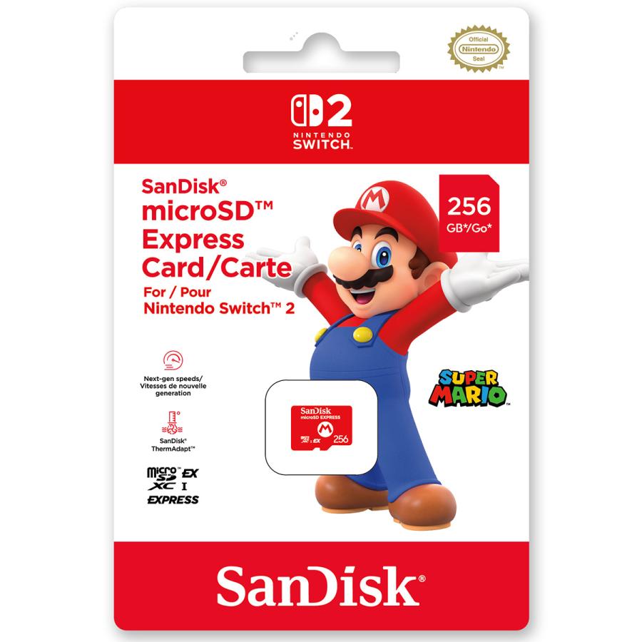 Sandisk ［Switch2］ SanDisk microSD Express Card 256GB for