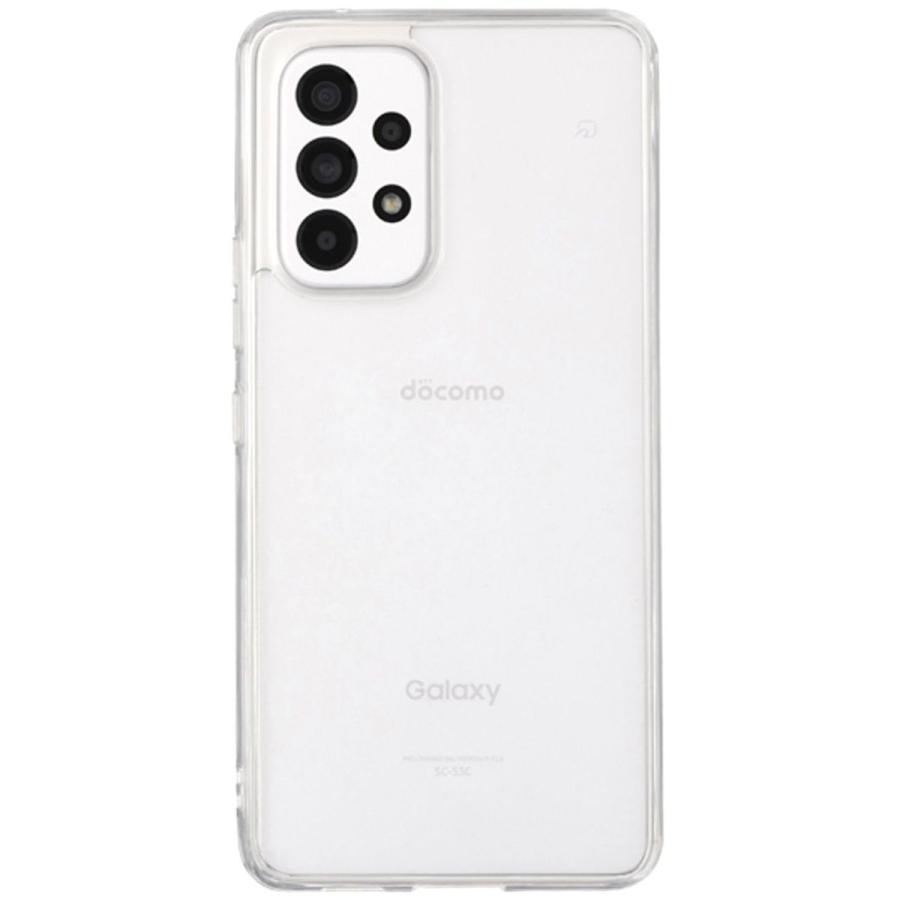 NTTドコモ ドコモ純正 Galaxy A53 5G SC-53C ケース クリア 透明 薄型