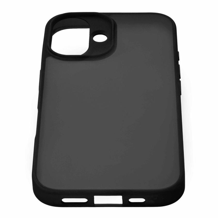 NTTドコモ ドコモ純正 iPhone 16 ハイブリッドケース ブラック 保護