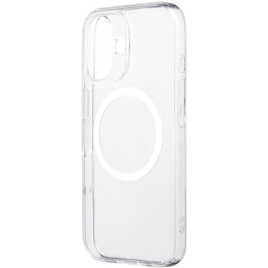 NTTドコモ ドコモ純正 iPhone 16 MagSafe対応 ハイブリッドケース 耐