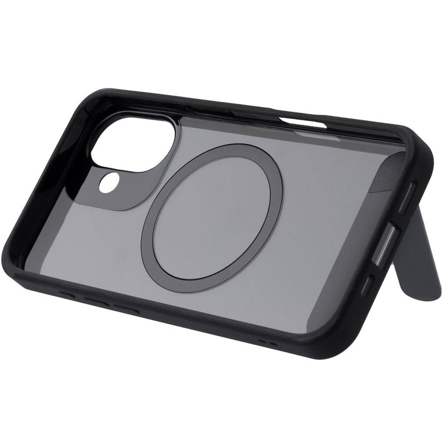 ドコモ純正 iPhone 16 MagSafe対応 スタンドケース ブラック