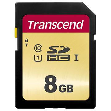 トランセンドジャパン SDHCカード CL10 UHS-I U1 MLC 8GB TS8GSDC500S