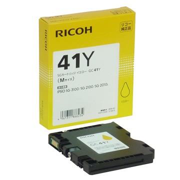 リコー（RICOH） SGカートリッジ イエロー GC41Y 515810 : ひかりTV